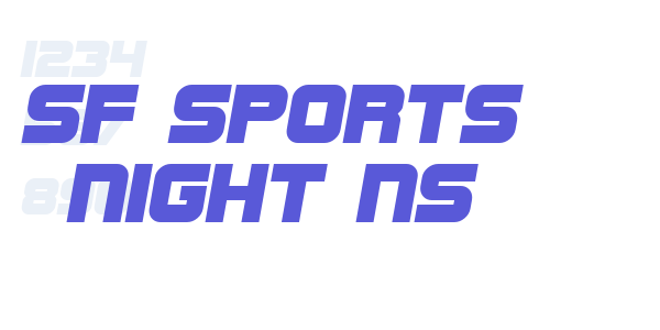 SF Sports Night NS font free