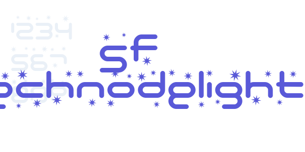 SF Technodelight font free