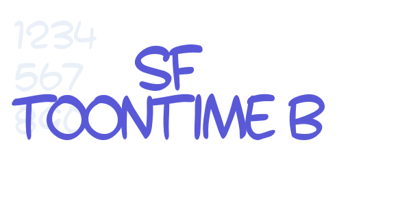 SF Toontime B font