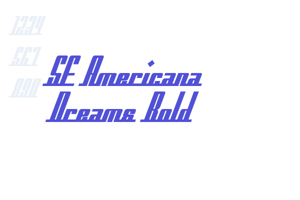 SF Americana Dreams Bold