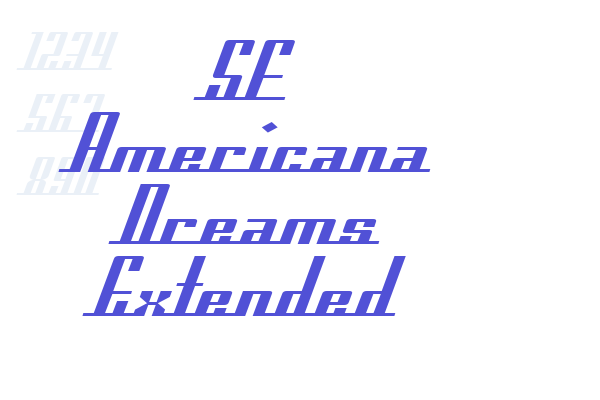 SF Americana Dreams Extended