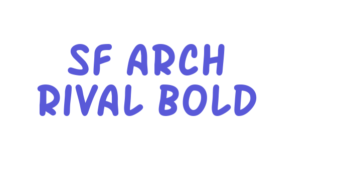 SF Arch Rival Bold Font Download