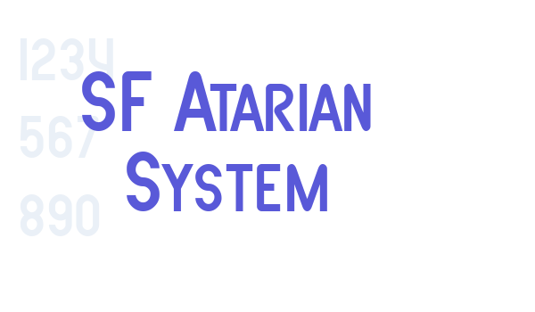 SF Atarian System Font