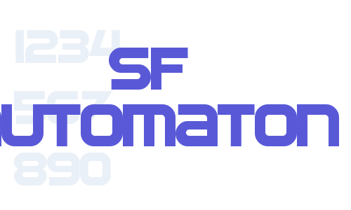 SF Automaton Font Download