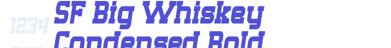 SF Big Whiskey Condensed Bold-font