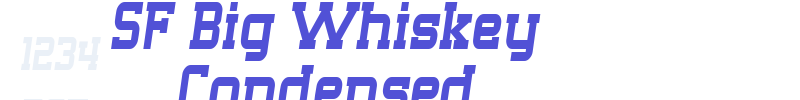SF Big Whiskey Condensed-font