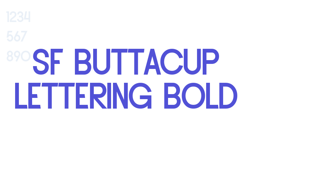 SF Buttacup Lettering Bold-font-download