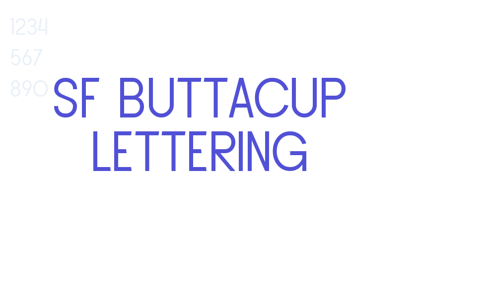 SF Buttacup Lettering-font-download