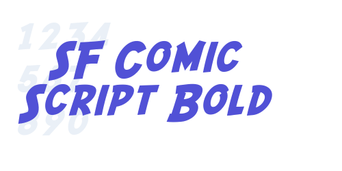 SF Comic Script Bold-font-download