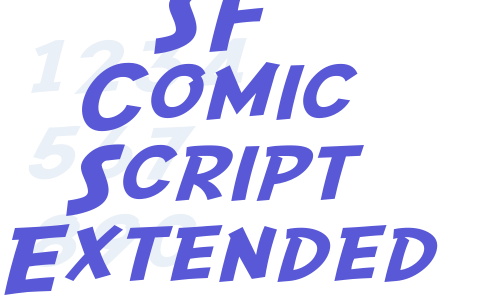 SF Comic Script Extended Font Download