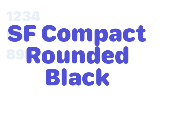 SF Compact Rounded Black