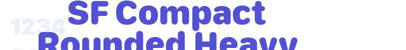 SF Compact Rounded Heavy-font