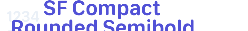 SF Compact Rounded Semibold-font
