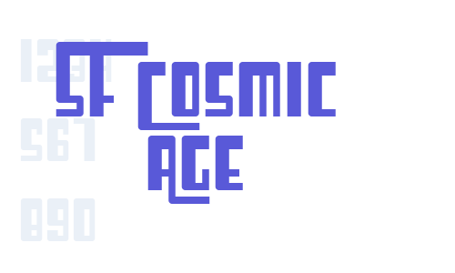 SF Cosmic Age Font Download