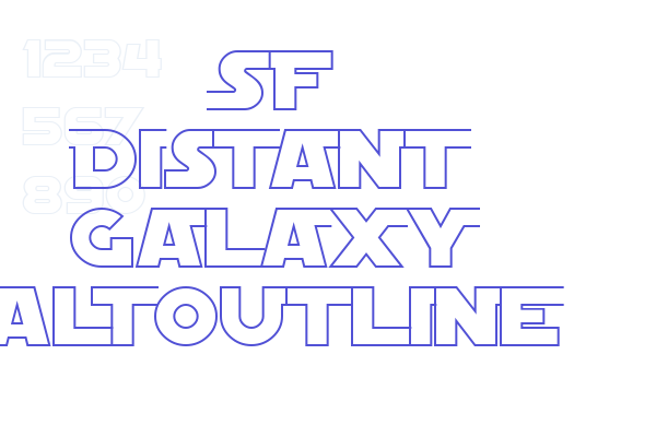 SF Distant Galaxy AltOutline