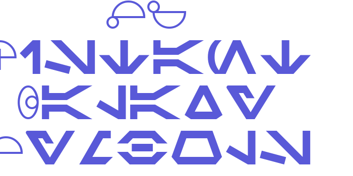 SF Distant Galaxy Symbols Font