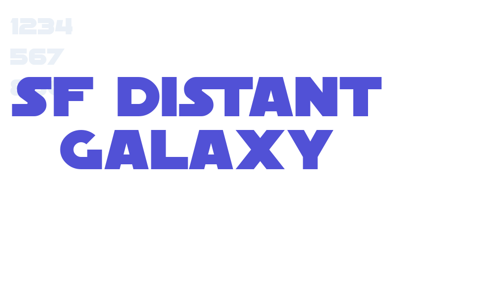 SF Distant Galaxy-font-download