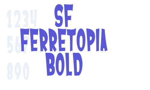 SF Ferretopia Bold Font Download