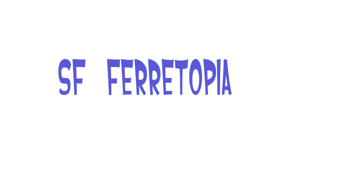 SF Ferretopia Font Download