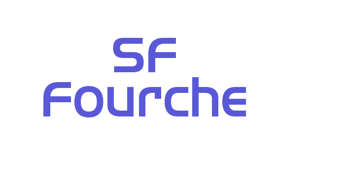 SF Fourche Font