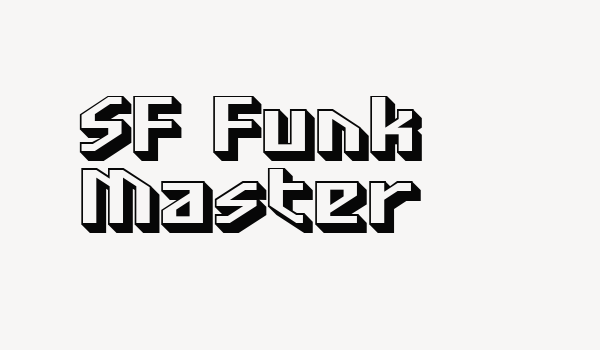 SF Funk Master Font