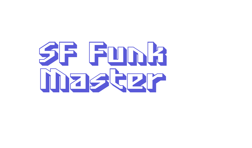 SF Funk Master Font