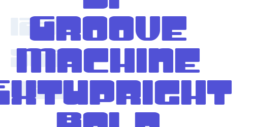 SF Groove Machine ExtUpright Bold