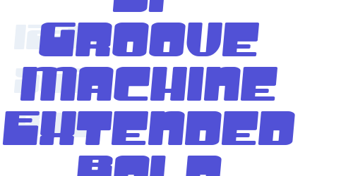SF Groove Machine Extended Bold