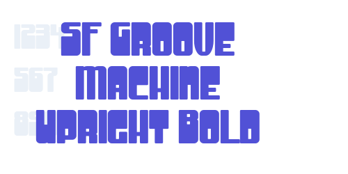 SF Groove Machine Upright Bold