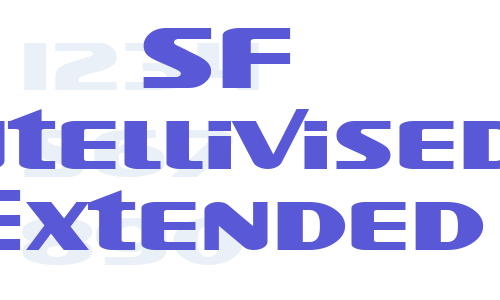 SF Intellivised Extended Font Download