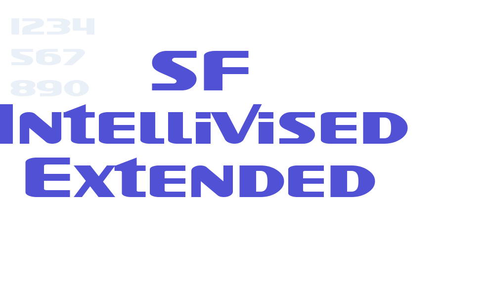 SF Intellivised Extended-font-download