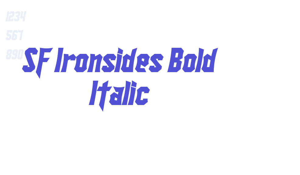 SF Ironsides Bold Italic-font-download