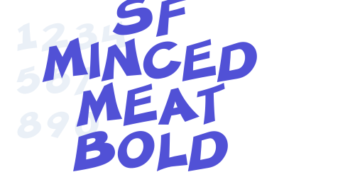 SF Minced Meat Bold-font-download