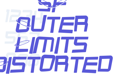 SF Outer Limits Distorted Font Download