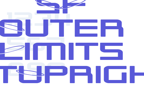 SF Outer Limits ExtUpright Font Download