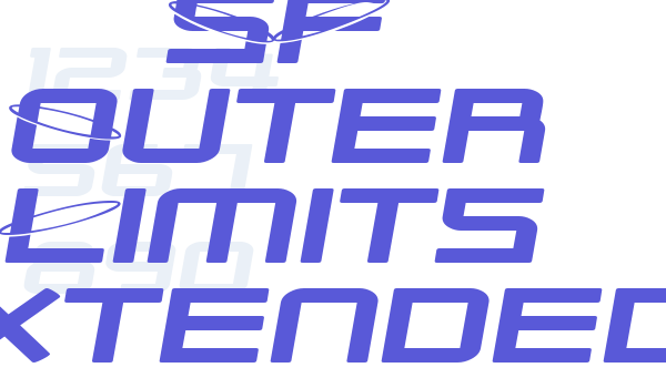 SF Outer Limits Extended Font