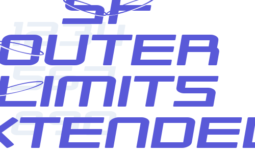 SF Outer Limits Extended Font Download