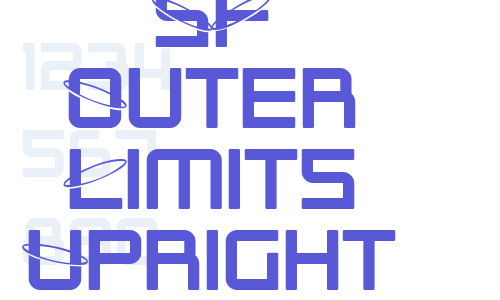 SF Outer Limits Upright Font Download