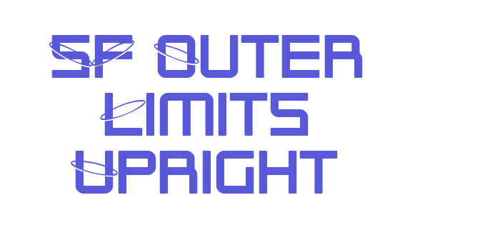 SF Outer Limits Upright Font Download