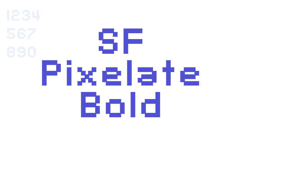 SF Pixelate Bold-font-download