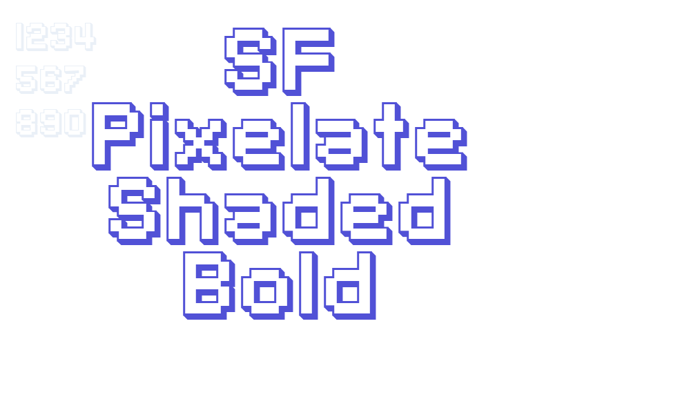 SF Pixelate Shaded Bold-font-download