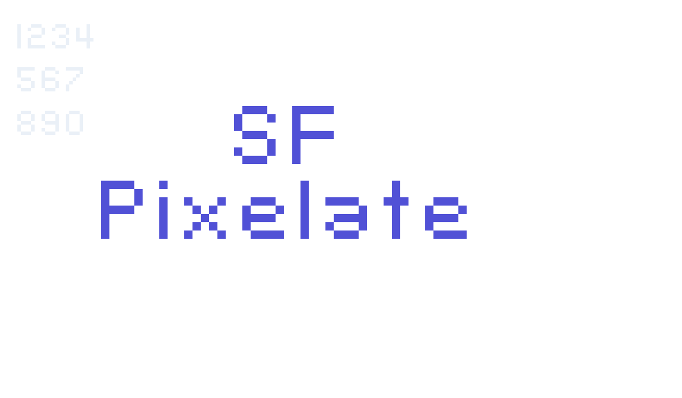 SF Pixelate-font-download