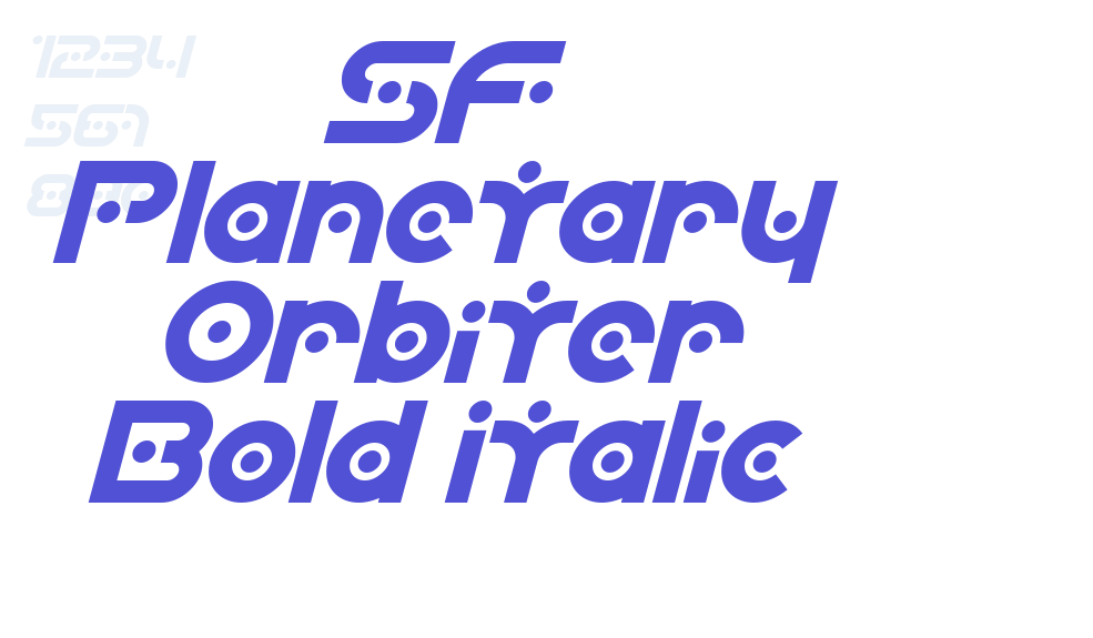 SF Planetary Orbiter Bold Italic-font-download