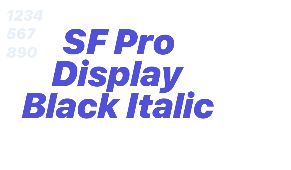 SF Pro Display Black Italic-font-download