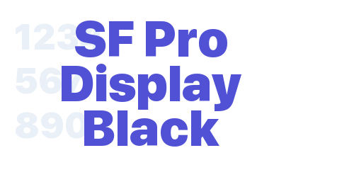 SF Pro Display Black-font-download