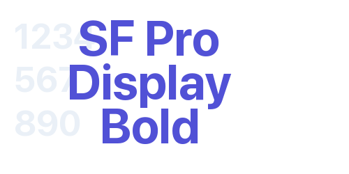 SF Pro Display Bold-font-download