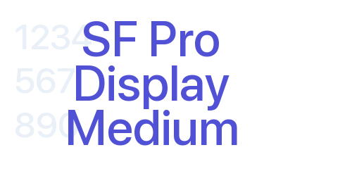 SF Pro Display Medium-font-download