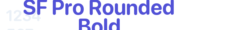 SF Pro Rounded Bold-font