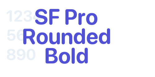 SF Pro Rounded Bold-font-download