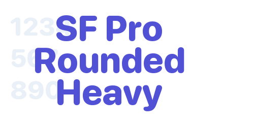 SF Pro Rounded Heavy-font-download